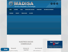Tablet Screenshot of madisaonline.com